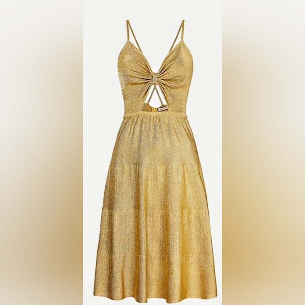 Tommy Hilfiger Dress Zendaya X Tommy Cut Out with Plunge Neckline